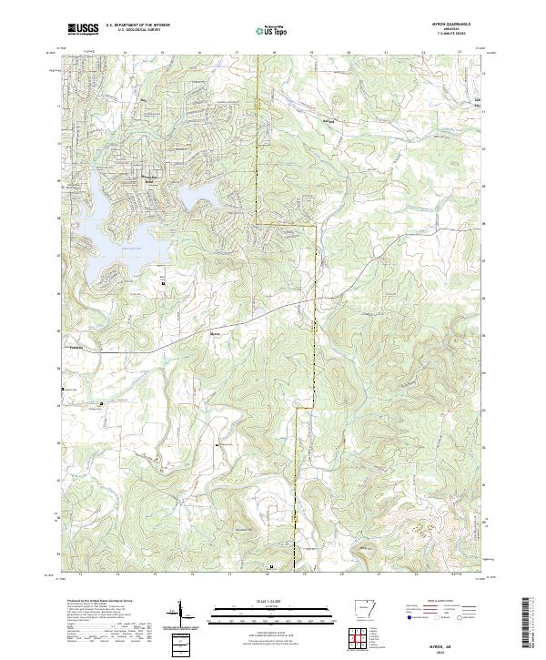 Myron topographic map thumbnail