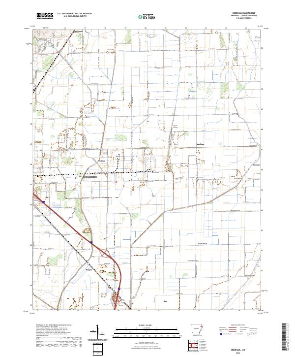Needham topographic map thumbnail