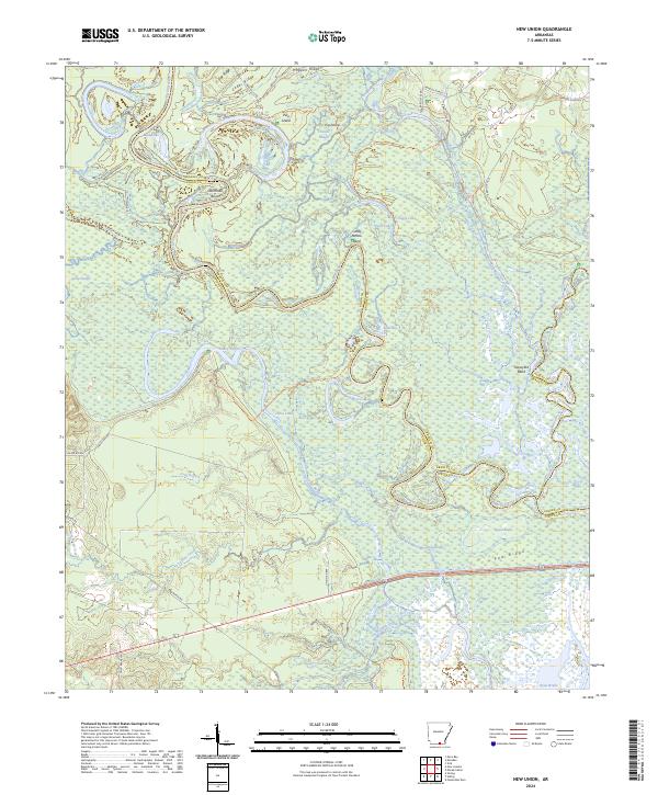 New Union topographic map thumbnail