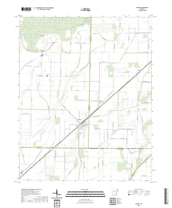 O'Kean topographic map thumbnail