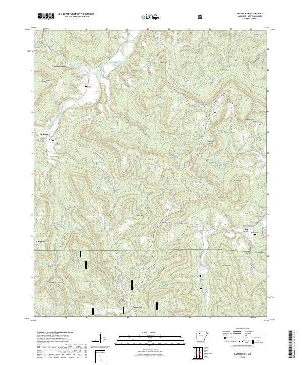 Parthenon topographic map thumbnail