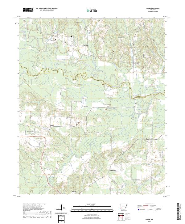 Pisgah topographic map thumbnail