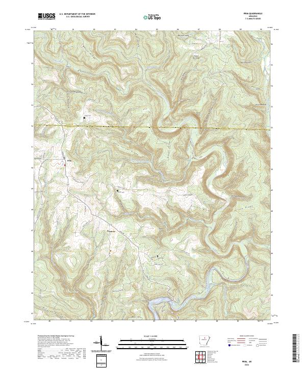 Prim topographic map thumbnail