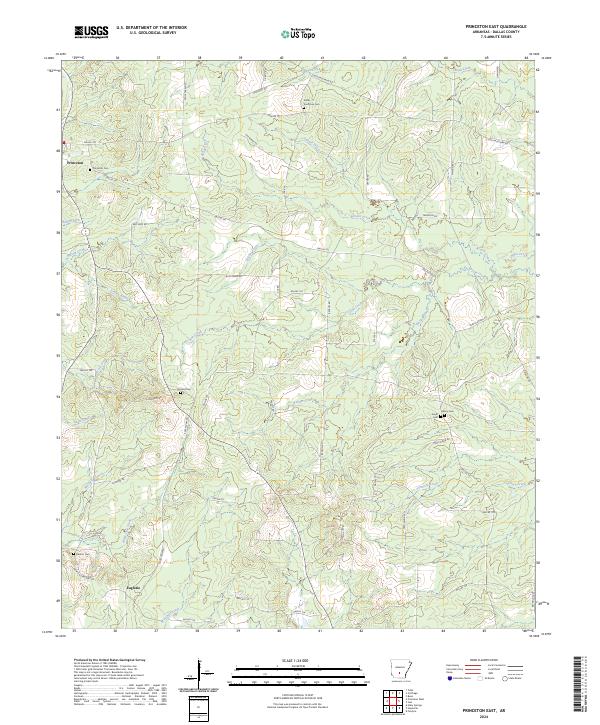 Princeton East topographic map thumbnail