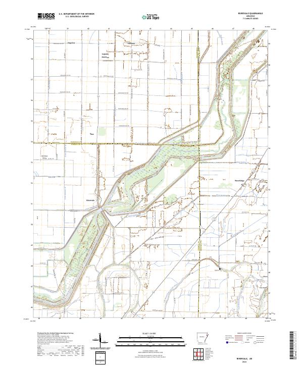 Rivervale topographic map thumbnail