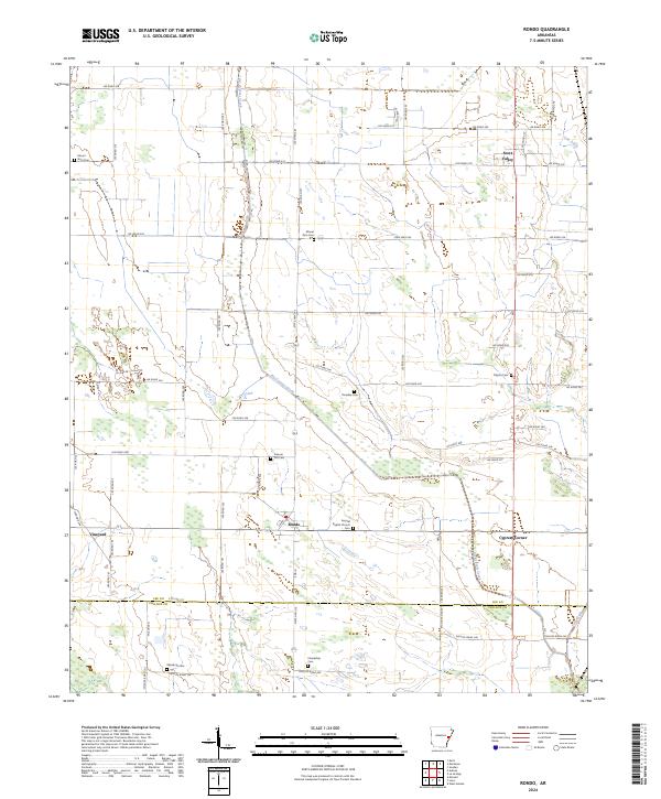 Rondo topographic map thumbnail