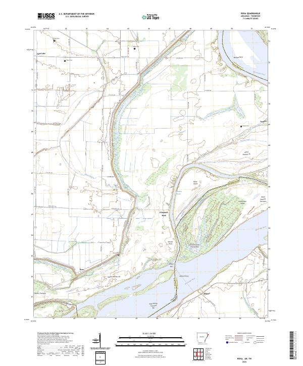 Rosa topographic map thumbnail