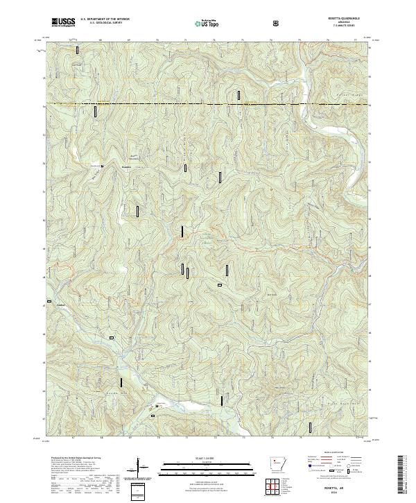 Rosetta topographic map thumbnail