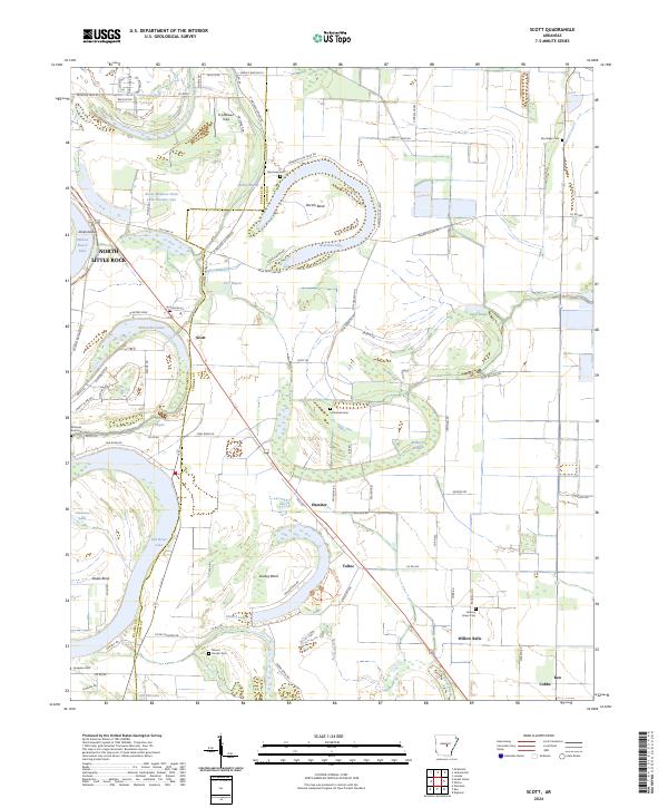 Scott topographic map thumbnail