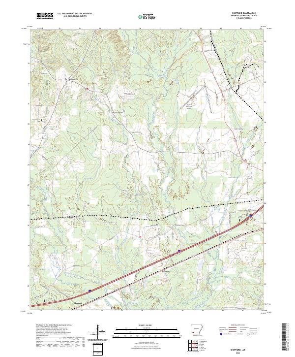 Sheppard topographic map thumbnail