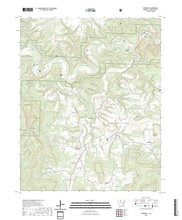 Snowball topographic map thumbnail