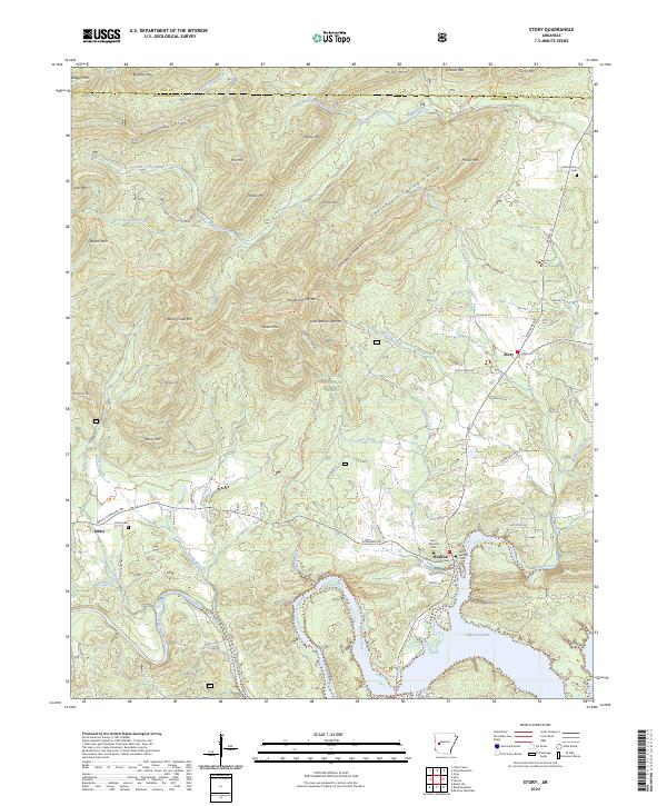Story topographic map thumbnail
