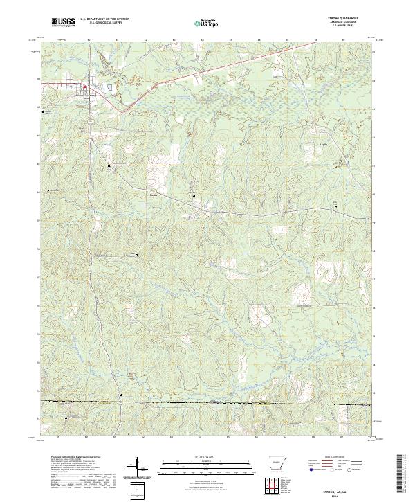 Strong topographic map thumbnail