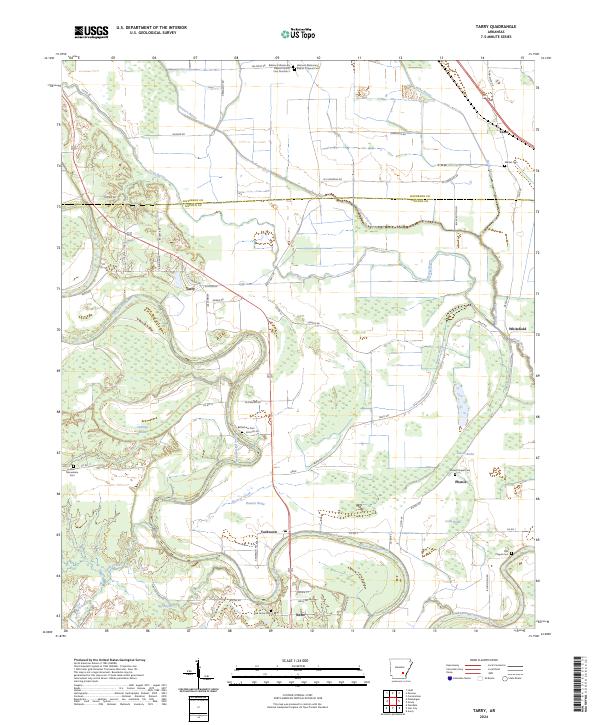 Tarry topographic map thumbnail