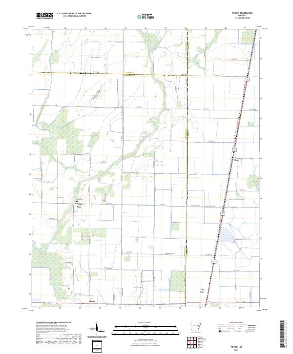 Tilton topographic map thumbnail