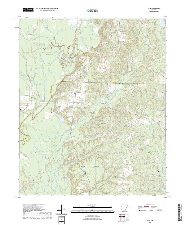 Tull topographic map thumbnail