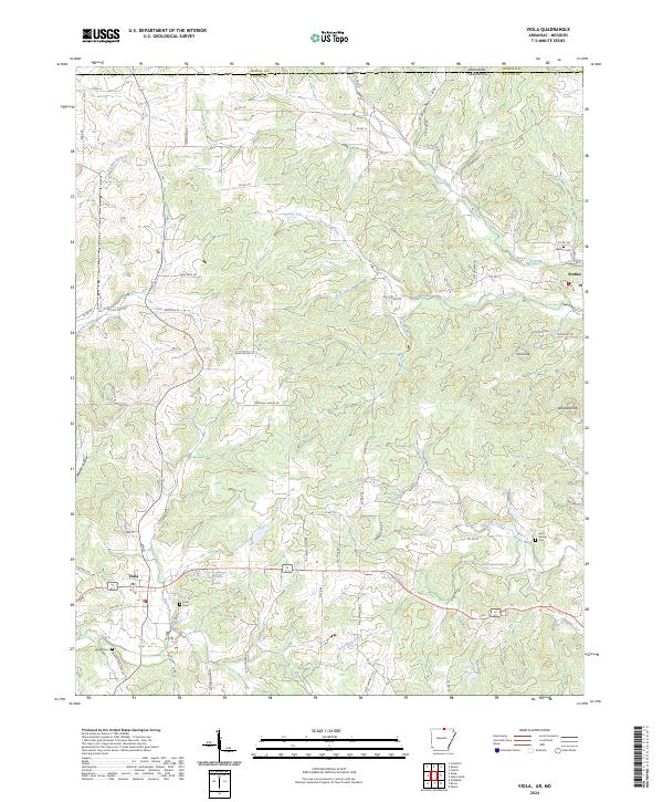 Viola topographic map thumbnail