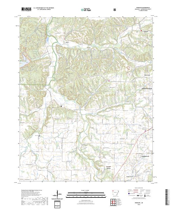 Wheeler topographic map thumbnail