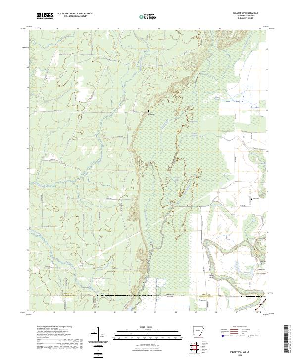 Wilmot SW topographic map thumbnail