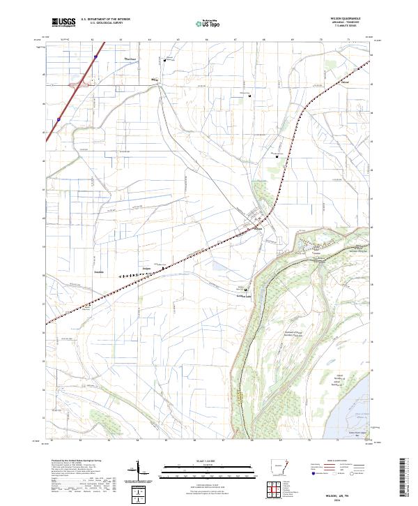 Wilson topographic map thumbnail