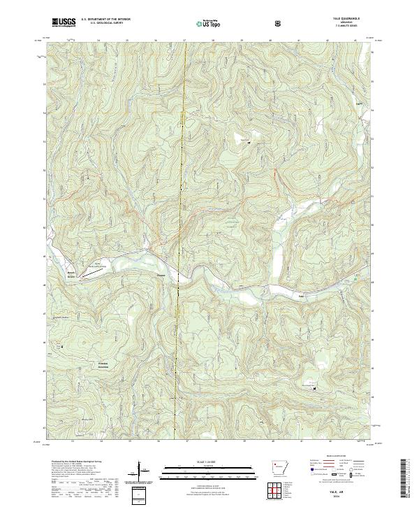Yale topographic map thumbnail