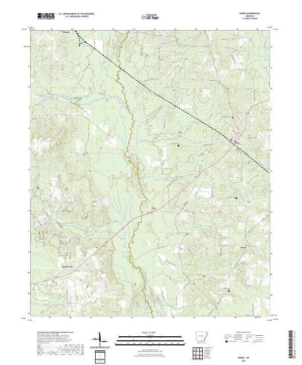 Banks topographic map thumbnail