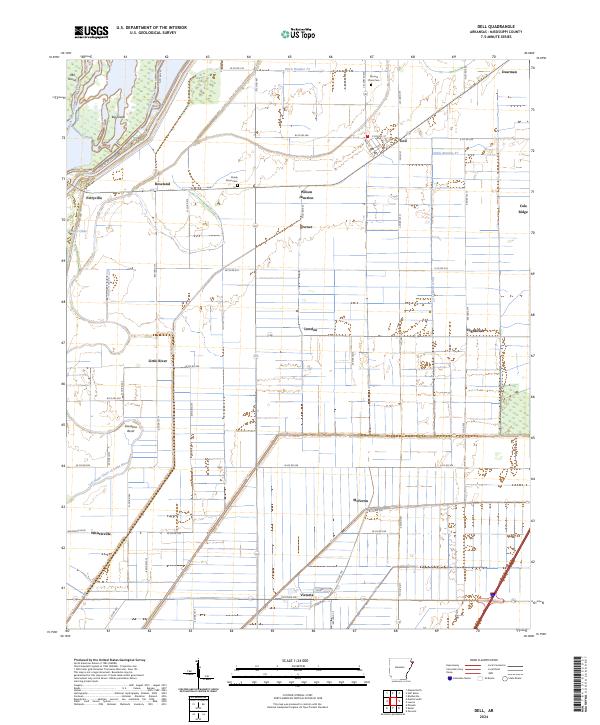 Dell topographic map thumbnail