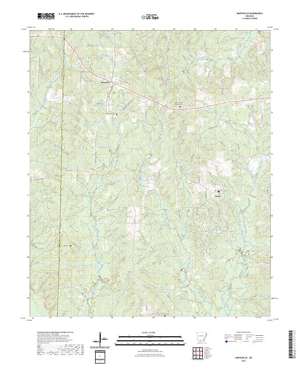 Marysville topographic map thumbnail