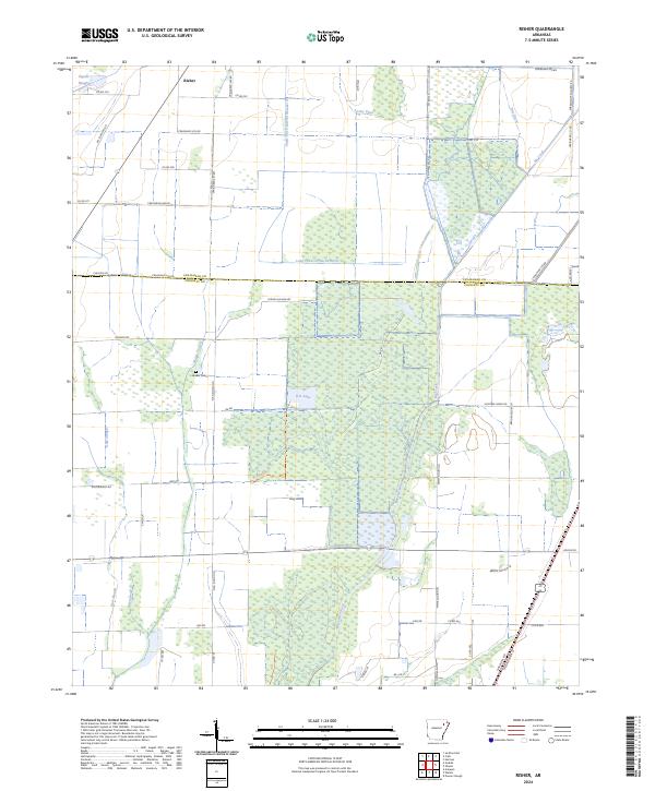 Risher topographic map thumbnail