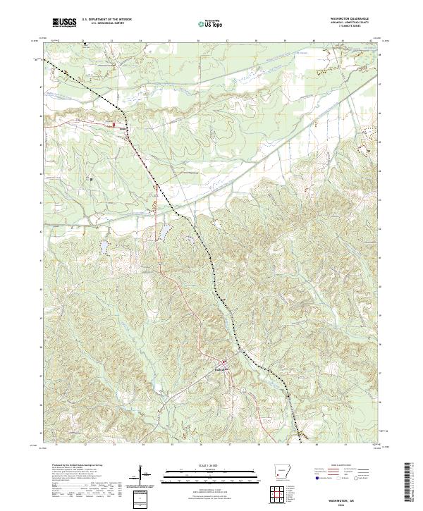 Washington topographic map thumbnail