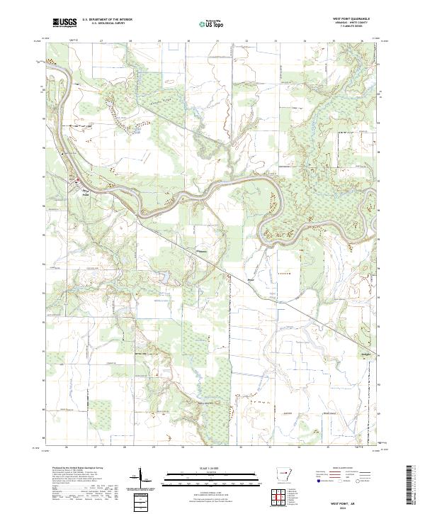 West Point topographic map thumbnail