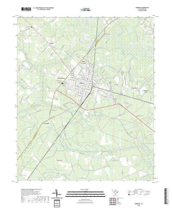 Andrews topographic map thumbnail