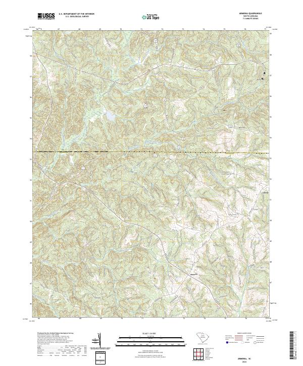 Armenia topographic map thumbnail