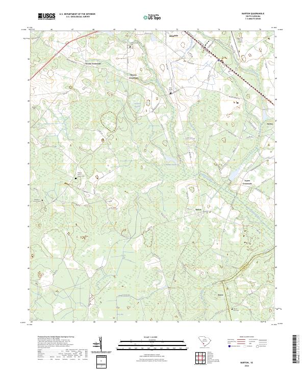 Barton topographic map thumbnail