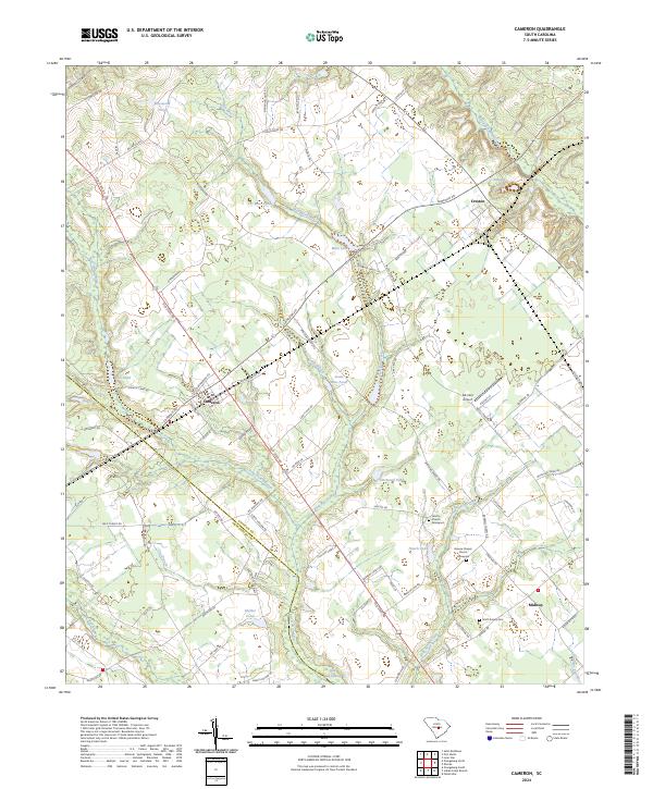 Cameron topographic map thumbnail