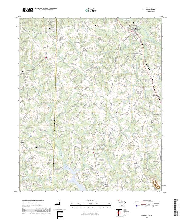 Campobello topographic map thumbnail