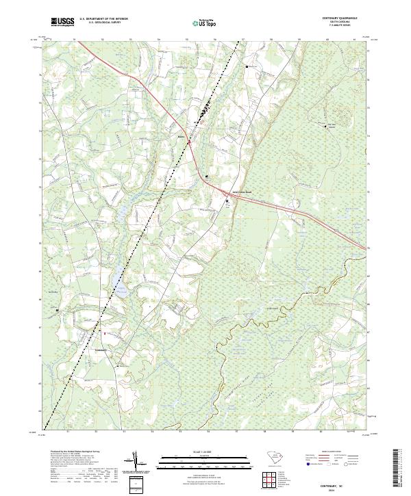 Centenary topographic map thumbnail