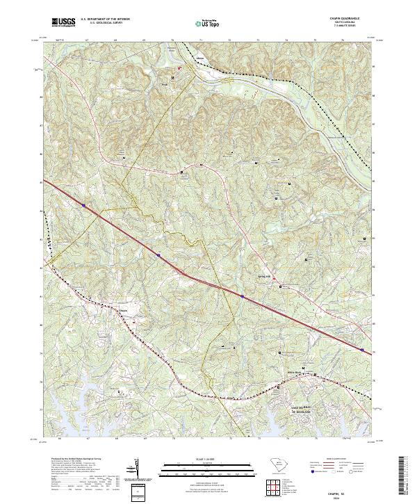 Chapin topographic map thumbnail