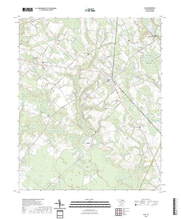 Clio topographic map thumbnail