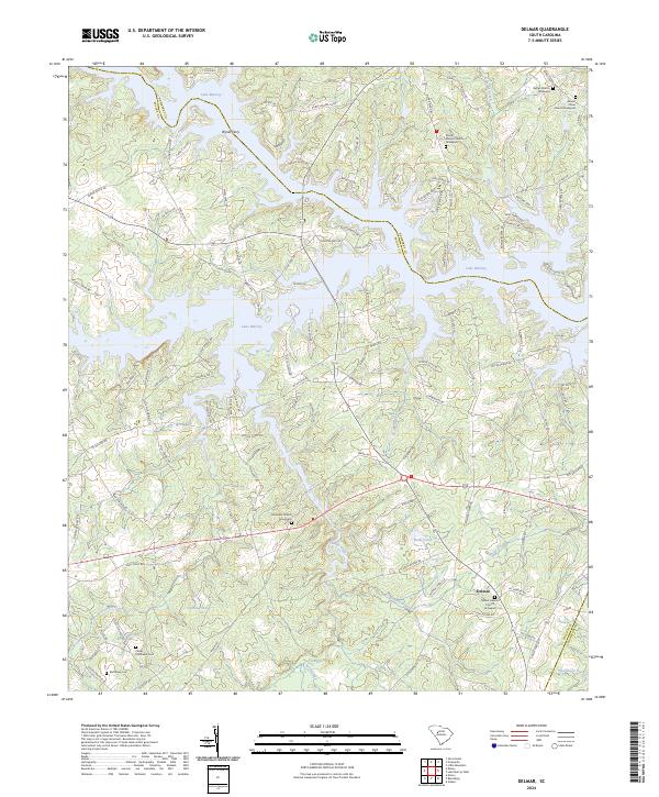Delmar topographic map thumbnail