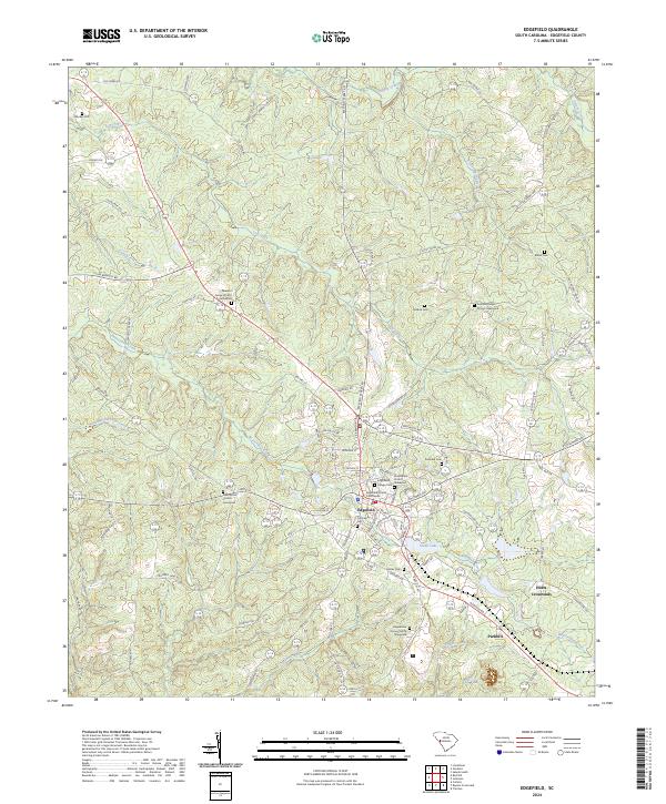 Edgefield topographic map thumbnail