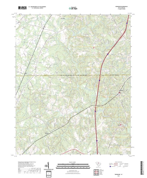 Edgemoor topographic map thumbnail