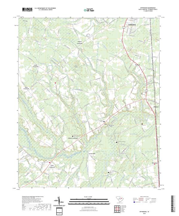 Effingham topographic map thumbnail
