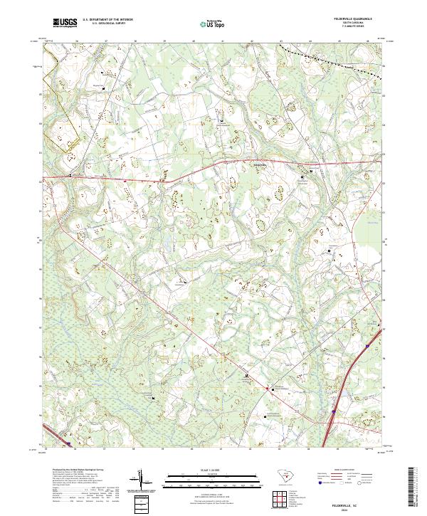 Felderville topographic map thumbnail