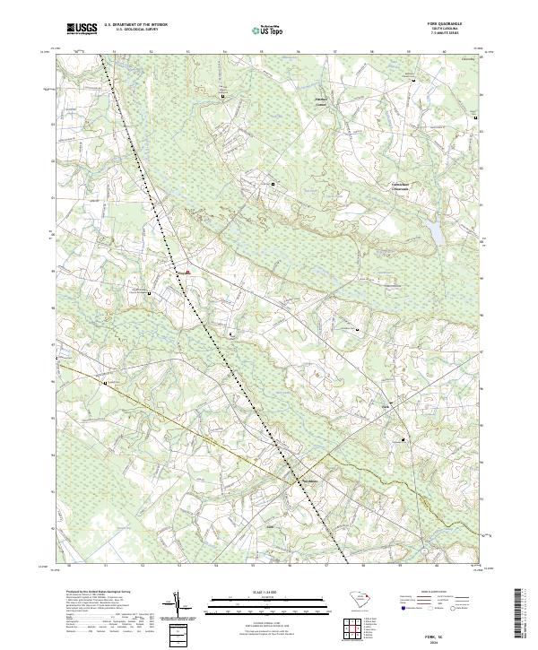 Fork topographic map thumbnail