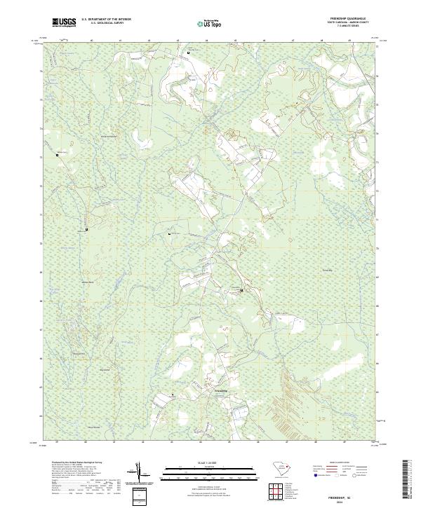 Friendship topographic map thumbnail