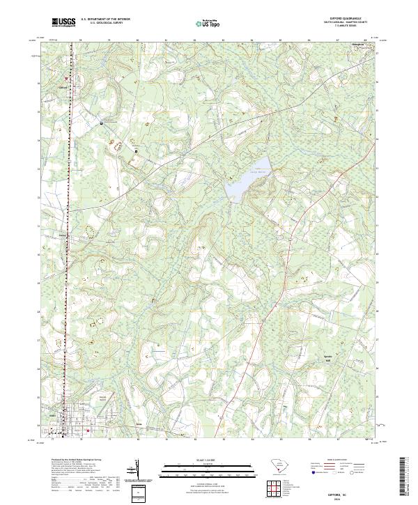 Gifford topographic map thumbnail