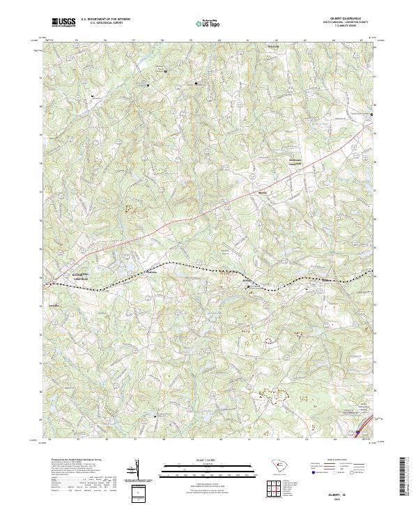 Gilbert topographic map thumbnail