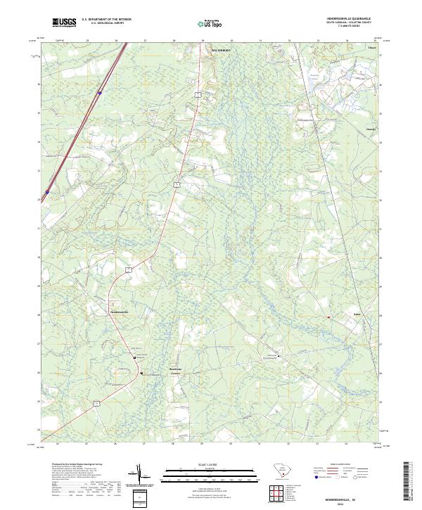 Hendersonville topographic map thumbnail