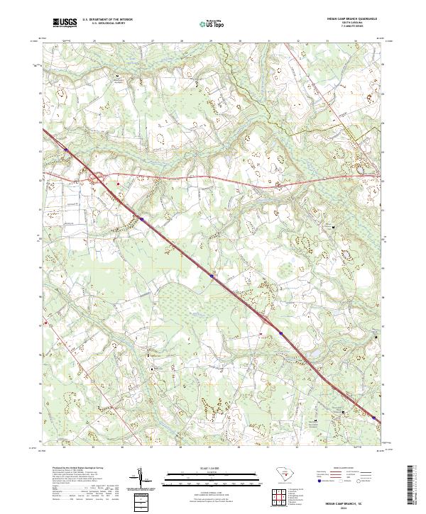 Indian Camp Branch topographic map thumbnail